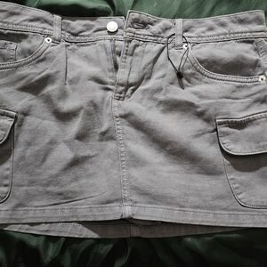 Gray Women's Skort